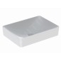 Geberit VariForm - Vasque 550x400 mm, sans trop-plein, sans trou pour robinetterie, blanc 500.779.01.2 Geberit VariForm - Vasque 550x400 mm, sans trop-plein, sans trou pour robinetterie, blanc 500.779.01.2