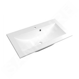 Sapho Yukon - Lavabo à encastrer 700x450 mm, blanc YU070