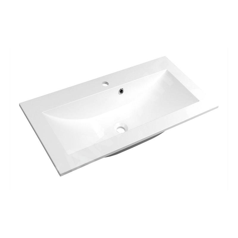 Sapho Yukon - Lavabo à encastrer 700x450 mm, blanc YU070
