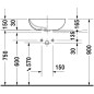 Duravit Bathroom_Foster - Vasque, 495x350 mm, blanc alpine 0335500000 Duravit Bathroom_Foster - Vasque, 495x350 mm, blanc alpine 0335500000