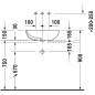 Duravit Bathroom_Foster - Vasque, 495x350 mm, blanc alpine 0335500000 Duravit Bathroom_Foster - Vasque, 495x350 mm, blanc alpine 0335500000
