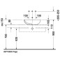 Duravit Bathroom_Foster - Vasque, 495x350 mm, blanc alpine 0335500000 Duravit Bathroom_Foster - Vasque, 495x350 mm, blanc alpine 0335500000