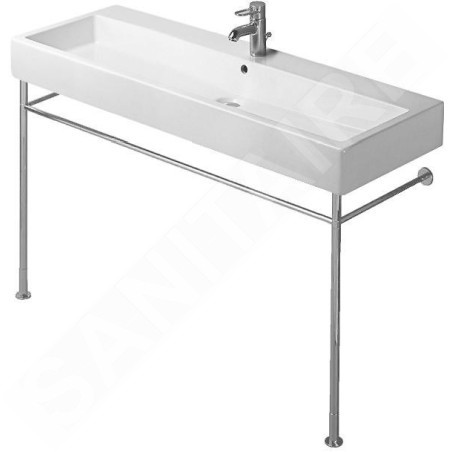 Duravit Vero - Console métallique pour lavabo, chromé - console pour lavabo Vero 045412 0030741000
