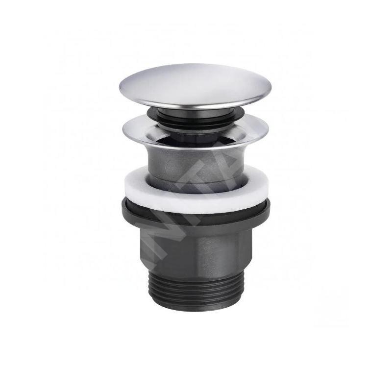 Kludi Accessoires - Bonde refermable push-open 1 1/4, évier chrome 1042605-00 Kludi Accessoires - Bonde refermable push-open 1 1/4, évier chrome 1042605-00
