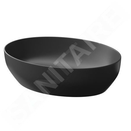 kielle Idolio - Lavabo à poser, 50x38 mm, anthracite 30624504