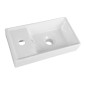 Aqualine Céramique - Meuble lave-mains 400x220 mm, blanc DD4022