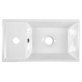 Aqualine Céramique - Meuble lave-mains 400x220 mm, blanc DD4022