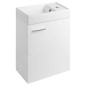 Aqualine Céramique - Meuble lave-mains 400x220 mm, blanc DD4022