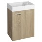 Aqualine Céramique - Meuble lave-mains 400x220 mm, blanc DD4022