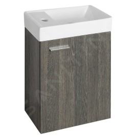 Aqualine Céramique - Meuble lave-mains 400x220 mm, blanc DD4022