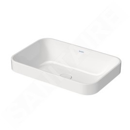 Duravit Happy D.2 Plus - Vasque 600x400 mm, blanc alpin 2359600000