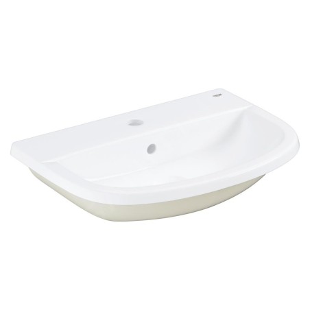 Grohe Bau Ceramic - Lavabo à encastrer 560x400, avec un trou pour mitigeur, blanc alpin 39422000