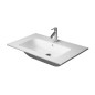 Duravit ME by Starck - Lavabo pour meuble 830x490 mm, avec 1 trou, avec WonderGliss, blanc alpin 23368300001 Duravit ME by Starck - Lavabo pour meuble 830x490 mm, avec 1 trou, avec WonderGliss, blanc alpin 23368300001