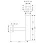 Hansgrohe Siphons - Siphon design Flowstar, chrome 52100000 Hansgrohe Siphons - Siphon design Flowstar, chrome 52100000