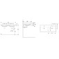 Geberit iCon - Double lavabo 1200x480 mm, avec trop-plein, 2 trous pour robinetterie, KeraTect, blanc 501.838.00.2 Geberit iCon - Double lavabo 1200x480 mm, avec trop-plein, 2 trous pour robinetterie, KeraTect, blanc 501.838.00.2