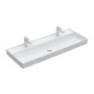 Villeroy & Boch Collaro - Meuble lavabo 1200x470 mm, sans trop-plein, 2 trous de robinetterie, CeramicPlus, blanc alpin 4A33C1R1 Villeroy & Boch Collaro - Meuble lavabo 1200x470 mm, sans trop-plein, 2 trous de robinetterie, CeramicPlus, blanc alpin 4A33C1R1
