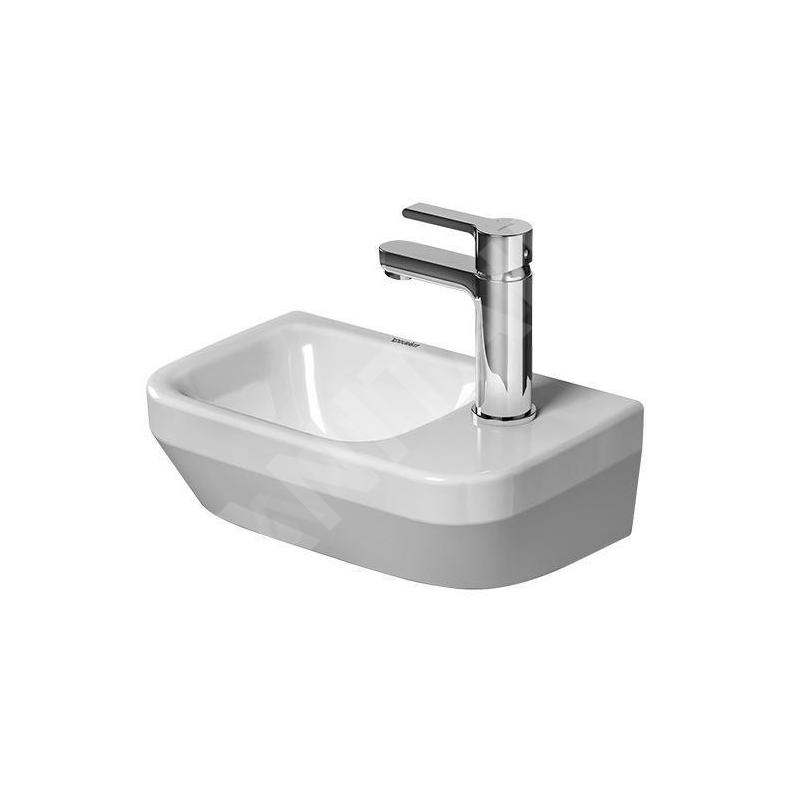 Duravit DuraStyle - Lave-mains 360x220 mm, avec un trou pour robinet à droite, blanc alpin 0713360000