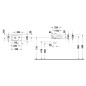 Duravit DuraStyle - Lave-mains 360x220 mm, avec un trou pour robinet à droite, blanc alpin 0713360000