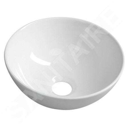 Sapho Small - Vasque Aster, diamètre 280 mm, sans trop-plein, blanc AR499