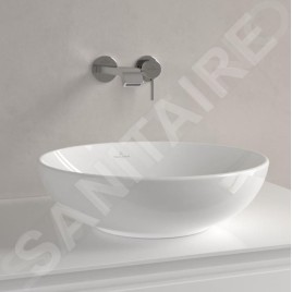 Villeroy & Boch Loop&Friends - Vasque, diamètre 420 mm, avec trop-plein, blanc alpin 4A460001