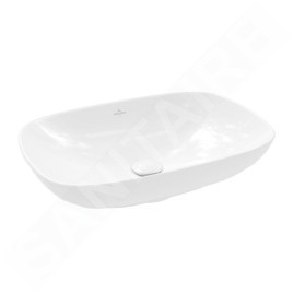 Villeroy & Boch Loop&Friends - Vasque, 560x380 mm, avec trop-plein CeramicPlus, blanc alpin 4A4900R1