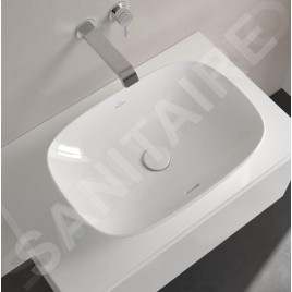Villeroy & Boch Loop&Friends - Vasque, 560x380 mm, avec trop-plein CeramicPlus, blanc alpin 4A4900R1