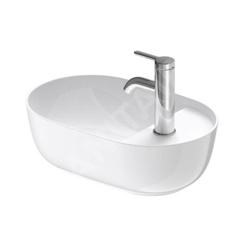 Duravit Luv - Lave-mains 420x270 mm, avec un trou variable, DuraCeram, blanc alpin 0381420000 Duravit Luv - Lave-mains 420x270 mm, avec un trou variable, DuraCeram, blanc alpin 0381420000