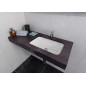 Sapho Japura - Lavabo à encastrer, 550x360 mm, sans trop-plein, blanc 50135
