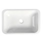Sapho Japura - Lavabo à encastrer, 550x360 mm, sans trop-plein, blanc 50135