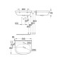 Grohe Euro Ceramic - Lavabo avec trop-plein, 600x480 mm, blanc alpin 39335000 Grohe Euro Ceramic - Lavabo avec trop-plein, 600x480 mm, blanc alpin 39335000