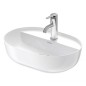 Duravit Luv - Vasque, 500x350 mm, sans trop-plein, avec trou pour robinetterie, blanc 0380500000 Duravit Luv - Vasque, 500x350 mm, sans trop-plein, avec trou pour robinetterie, blanc 0380500000