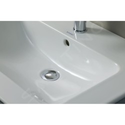 Duravit ME by Starck - Lavabo pour meuble 1030x490 mm, avec 1 trou, avec WonderGliss, blanc alpin 23361000001