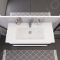 Duravit ME by Starck - Lavabo pour meuble 1030x490 mm, avec 1 trou, avec WonderGliss, blanc alpin 23361000001 Duravit ME by Starck - Lavabo pour meuble 1030x490 mm, avec 1 trou, avec WonderGliss, blanc alpin 23361000001