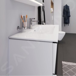 Duravit ME by Starck - Lavabo pour meuble 1030x490 mm, avec 1 trou, avec WonderGliss, blanc alpin 23361000001