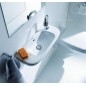 Duravit D-Code - Lave-mains 500x220 mm, avec un trou pour robinet à droite, blanc 07065000082