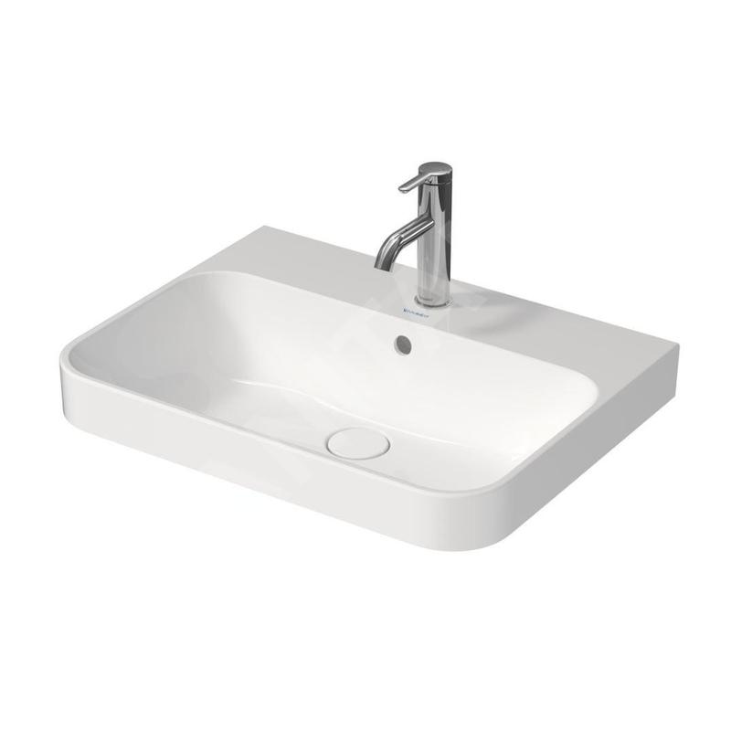 Duravit Happy D.2 Plus - Vasque 600x460 mm, avec un trou pour robinet, blanc alpin 2360600000 Duravit Happy D.2 Plus - Vasque 600x460 mm, avec un trou pour robinet, blanc alpin 2360600000