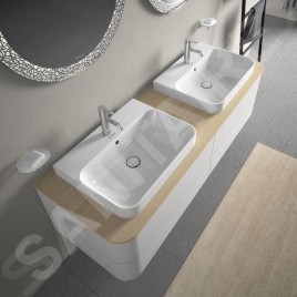 Duravit Happy D.2 Plus - Vasque 600x460 mm, avec un trou pour robinet, blanc alpin 2360600000