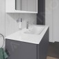 Duravit ME by Starck - Meuble-lavabo 1230x490 mm, avec un trou pour robinet, avec WonderGliss, blanc alpin 23361200001 Duravit ME by Starck - Meuble-lavabo 1230x490 mm, avec un trou pour robinet, avec WonderGliss, blanc alpin 23361200001