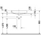 Duravit Happy D.2 - Vasque, 600x460 mm, avec un trou pour robinetterie, avec WonderGliss, blanc alpin 23156000001 Duravit Happy D.2 - Vasque, 600x460 mm, avec un trou pour robinetterie, avec WonderGliss, blanc alpin 23156000001