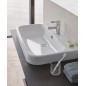 Duravit Happy D.2 - Vasque, 600x460 mm, avec un trou pour robinetterie, avec WonderGliss, blanc alpin 23156000001 Duravit Happy D.2 - Vasque, 600x460 mm, avec un trou pour robinetterie, avec WonderGliss, blanc alpin 23156000001