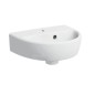Geberit Selnova - Lave-mains 360x290 mm, avec un trou de robinetterie, avec trop-plein, blanc 500.320.01.7