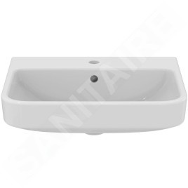Ideal Standard i.Life B - Lavabo 55x44 cm, avec trop-plein, trou pour robinetterie, blanc T460801