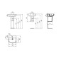Ideal Standard i.Life B - Lavabo 45x38 cm, avec trop-plein, trou pour robinetterie, blanc T461001