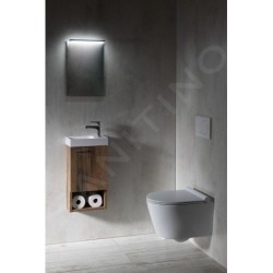 Sapho Small - Lave-mains Piccolino, 308x170 mm, sans trop-plein, trou pour robinet à droite, blanc PK305
