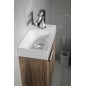Sapho Small - Lave-mains Piccolino, 308x170 mm, sans trop-plein, trou pour robinet à droite, blanc PK305 Sapho Small - Lave-mains Piccolino, 308x170 mm, sans trop-plein, trou pour robinet à droite, blanc PK305