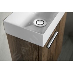 Sapho Small - Lave-mains Piccolino, 308x170 mm, sans trop-plein, trou pour robinet à droite, blanc PK305
