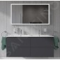 Duravit ME by Starck - Meuble-lavabo double 1300x490 mm, avec 2 trous pour robinet, blanc alpin 2336130000 Duravit ME by Starck - Meuble-lavabo double 1300x490 mm, avec 2 trous pour robinet, blanc alpin 2336130000