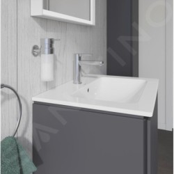 Duravit ME by Starck - Meuble-lavabo 630x490 mm, avec un trou pour robinet, blanc alpin 2336630000