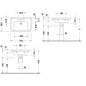 Duravit Starck 3 - Lavabo 700x490 mm, avec un trou pour robinet, blanc 0304700000 Duravit Starck 3 - Lavabo 700x490 mm, avec un trou pour robinet, blanc 0304700000