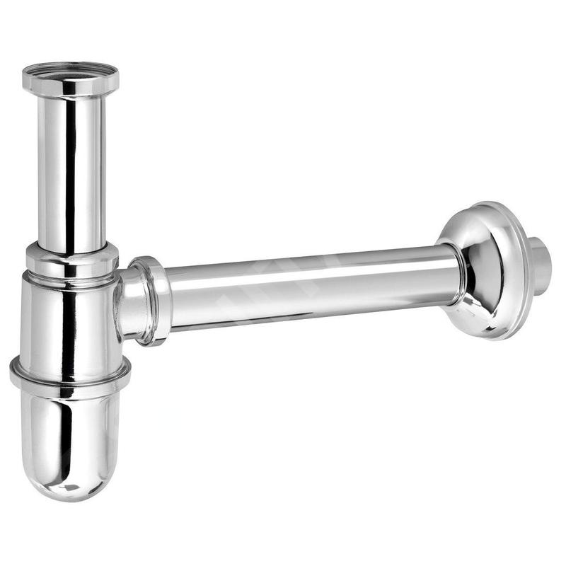 Sapho Antea - Siphon de lavabo, sortie d'évacucation 32 mm, chrome 9591 Sapho Antea - Siphon de lavabo, sortie d'évacucation 32 mm, chrome 9591